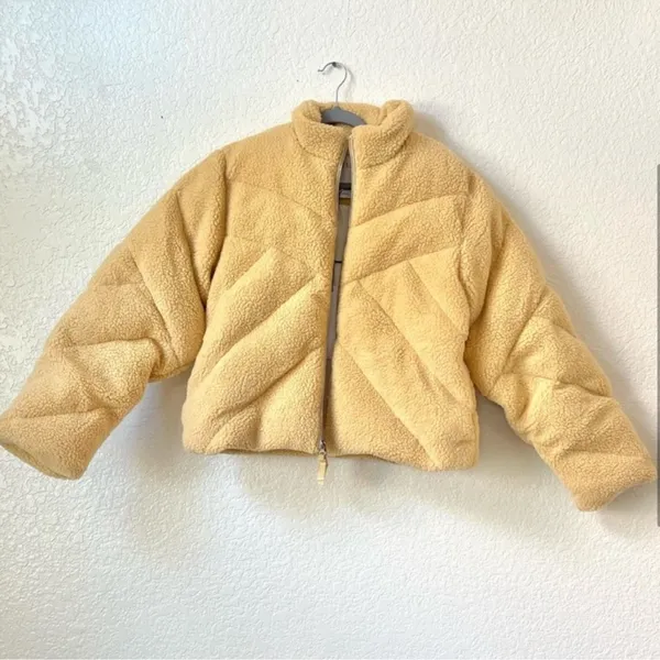 NEW EAVES x REVOLVE Izzy Jacket‎ in Beige Cream tan Size Small - Image 4