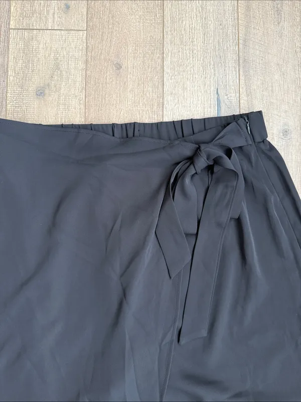Halara High Waisted Tie Side Wide Leg Work Pants - Image 4