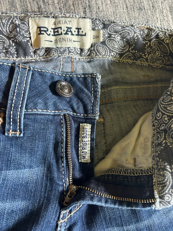 Ariat Women’s Real Denim Mid-Rise Bootcut  - Image 3