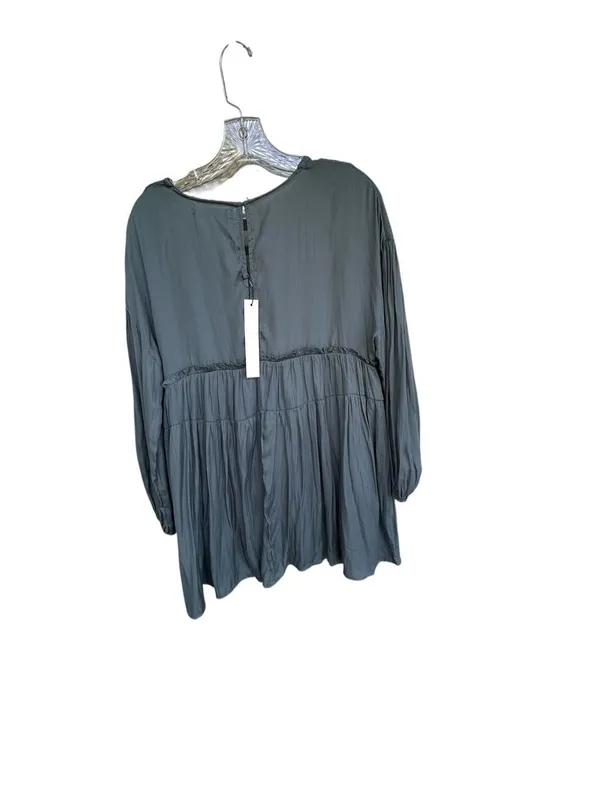 NWT Mustard Seed Dress Sage Green Size S Boho Romantic - Image 7
