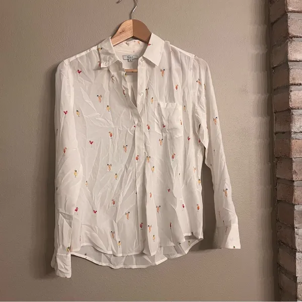 RAILS‎ Kate Silk Cocktail Blouse - Image 2
