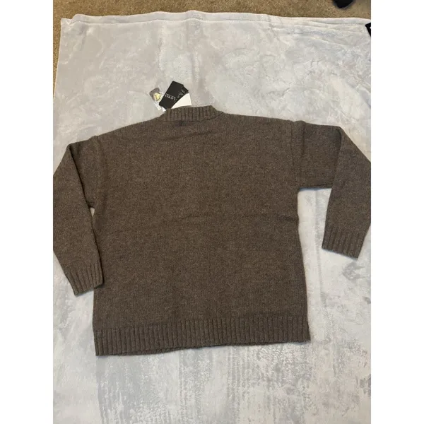Lauren Ralph Lauren Wool-Blend V-Neck Cardigan - Image 10
