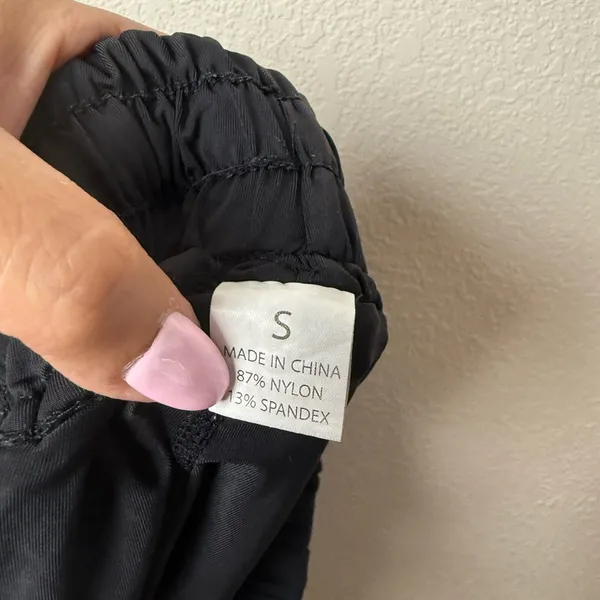 Lugongzi Women's‎ Small 2 in 1 Flowy Black Skort athletic - Image 6