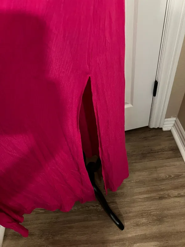 Lulus pink evening bridesmaid wedding guest maxi dress - Image 6