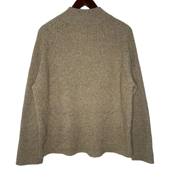 American Eagle Vintage Sweater M Chunky Knit Lambswool Oversized Minimalist Boxy - Image 3
