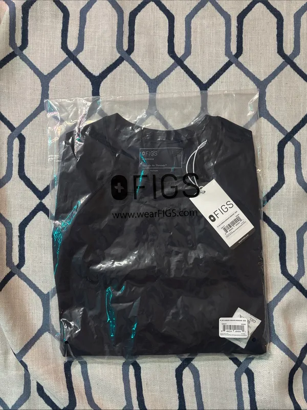 Salta Seamless Long-Sleeve Under scrub Navy Size XXS NWT - Image 2