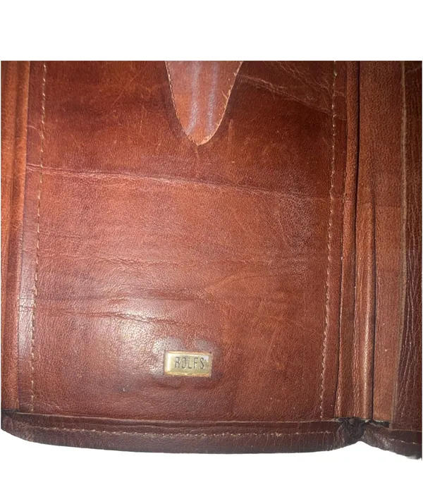 Rolf’s Brown Cowhide Wallet - Image 4