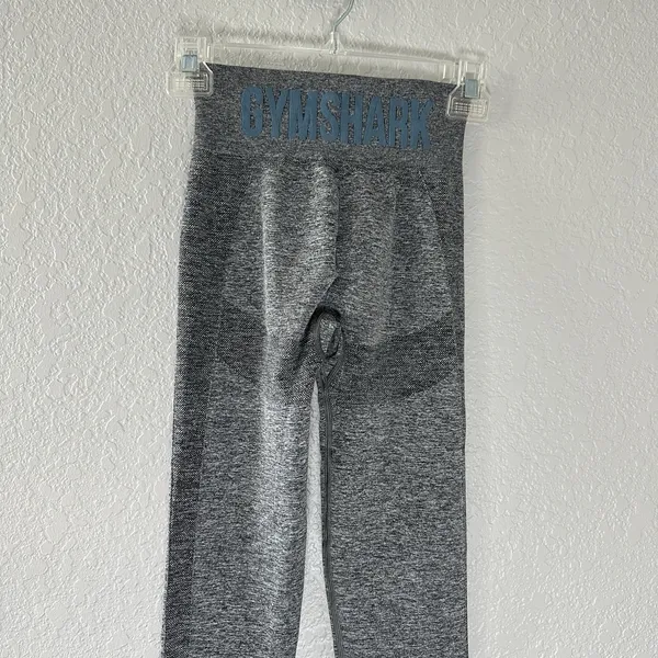 Gymshark Womens Gray Flex High Waisted Seamless Leggings XS Gym‎ Athletic - Image 10