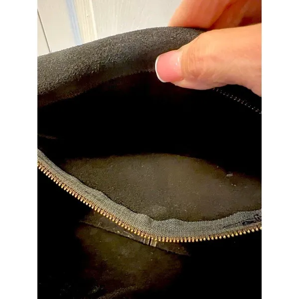 Coach Vintage Black Saddle Bag‎ legacy Y2K Classic - Image 8