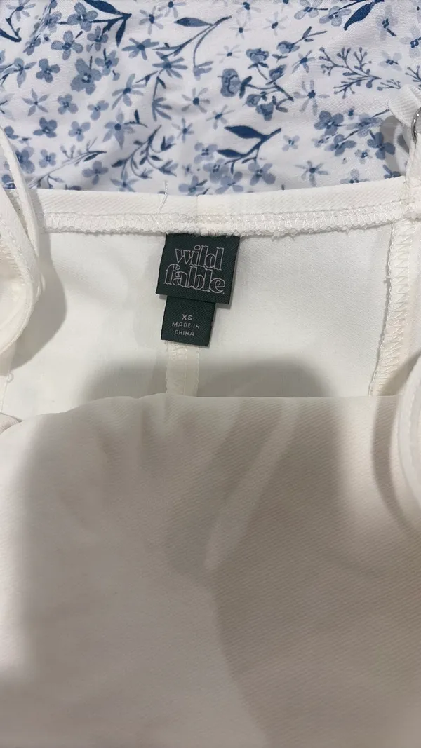 white jean dress wild fable  - Image 3
