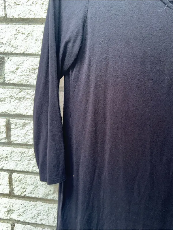 Maurice’s Black Crisscross V-Neck Long Sleeve Dress - Image 3