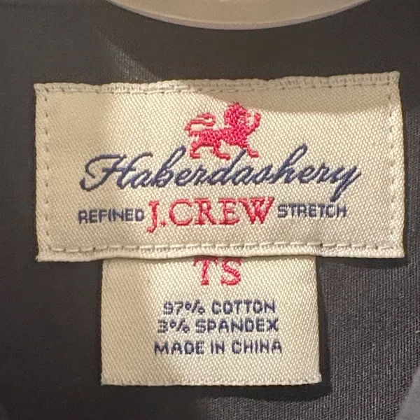 Haberdashery BY J Crew Tailored Black Dress Shirt - Image 4