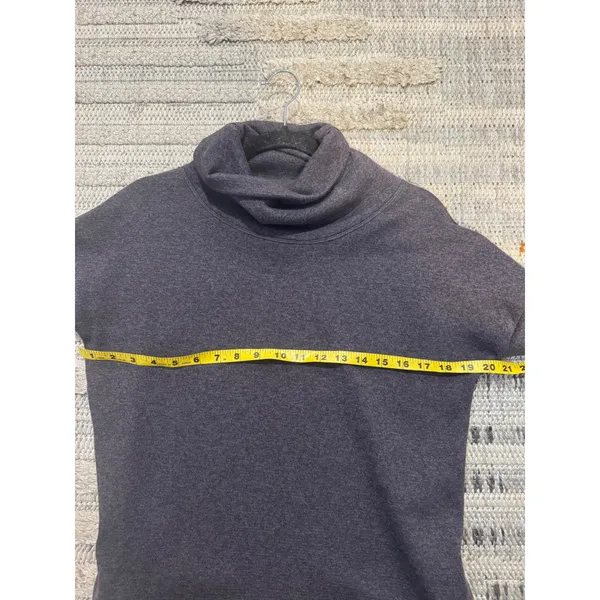 Arcteryx Laina Cowl Neck Pullover Sweater Charcoal Grey Womens Size Small - Image 4