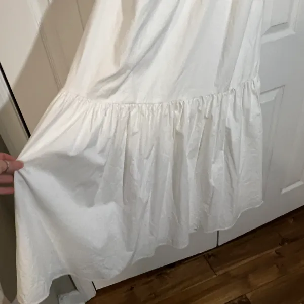 WAYF White Maxi Dress Size Large - Image 3