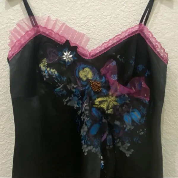 JACK by BB Dakota Painted Slip Top M - Image 11