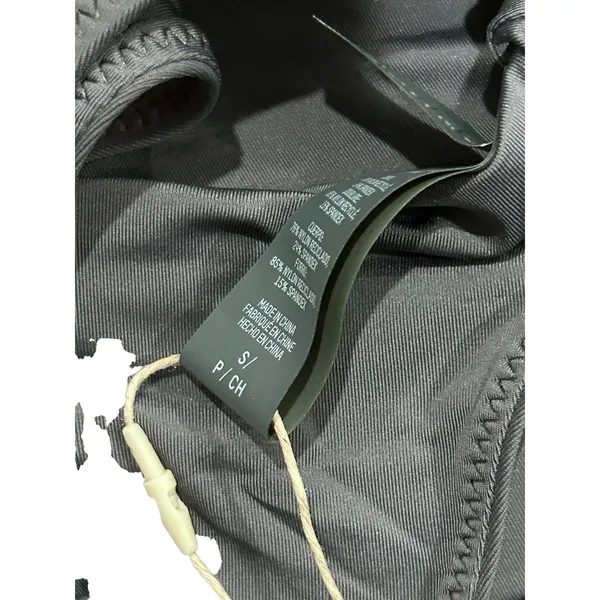 Skims Signature Swim Scoop neck tank bikini top Gunmetal S NWT ( sold out) - Image 6