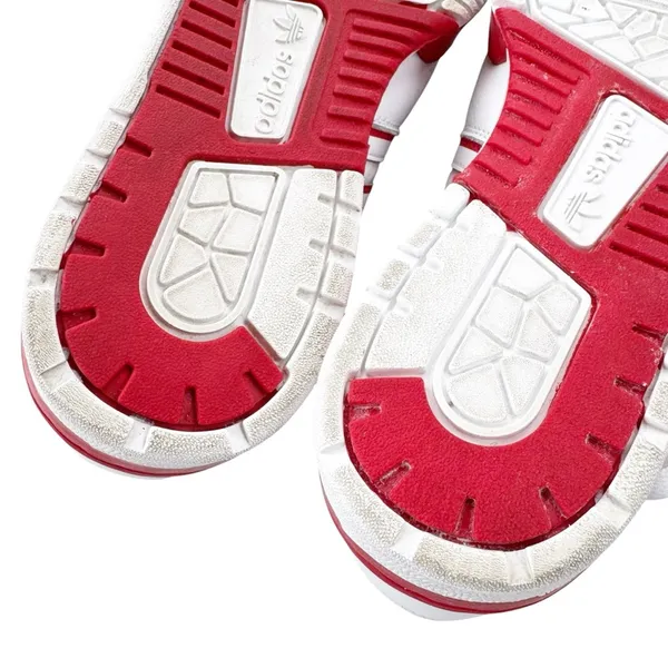 adidas Originals Rivalry Low Leather Sneaker Unisex Red White Size Women’s 6.5 - Image 7