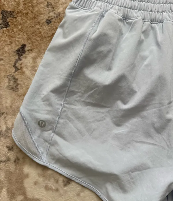 lululemon athletica Light Blue Women's Athletic Shorts - Image 3