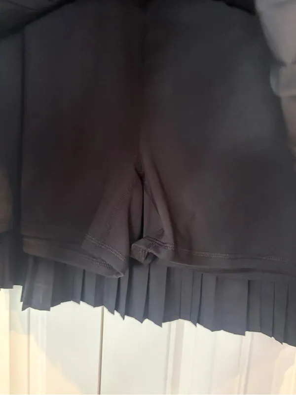 Fabletics black pleated skort size XXL - Image 4