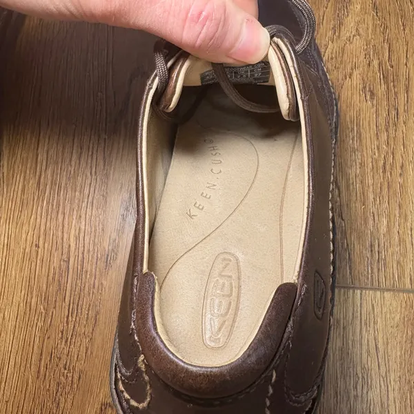 Keen Presidio Dark Brown Leather Lace Up Comfort Oxford‎ Shoes Womens 10 - Image 12