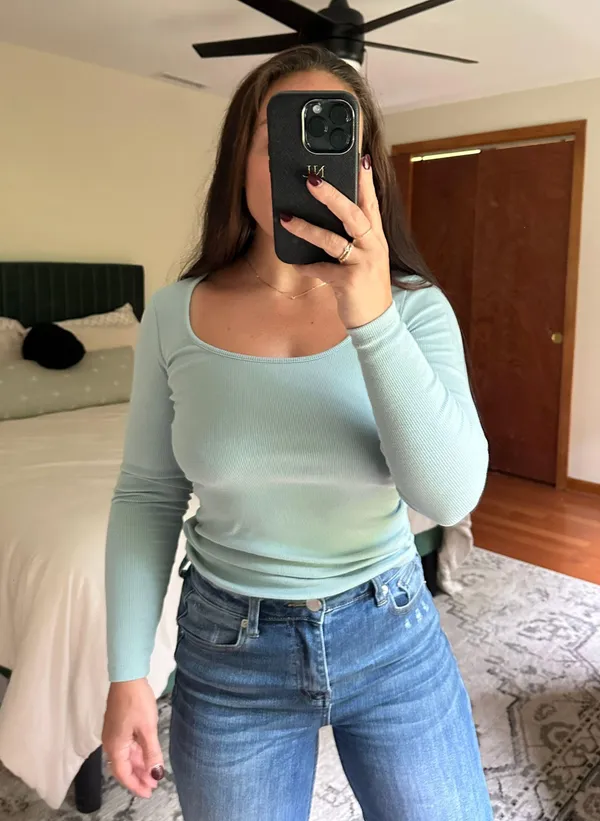 Old Navy Ribbed Long Sleeve - Image 2