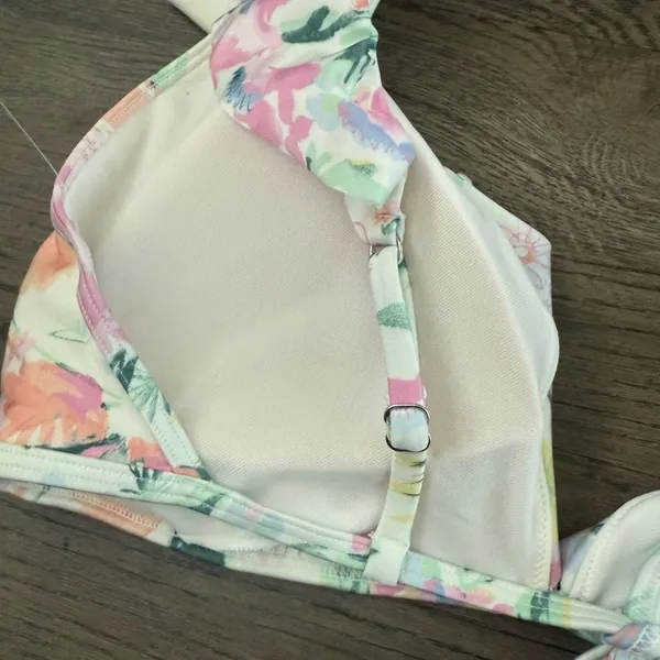 Abercrombie & Fitch‎ x Trevor Project Bikini Top SizeXXL Floral Ruffle Swim NWOT - Image 5