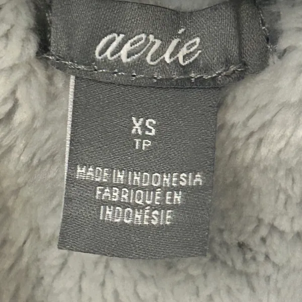 Aerie XS Gray Cozy Fleece Womens - Image 7