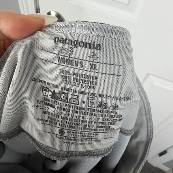 Sz XL Patagonia Capilene Gray Skinny Leg Athletic Pants $99 MSRP - Image 8