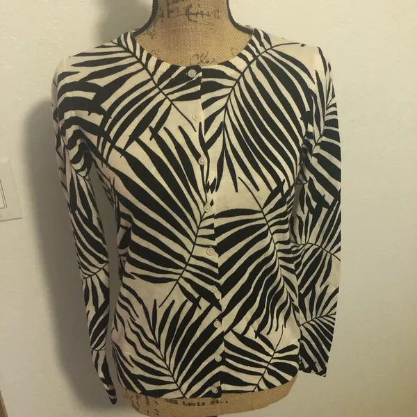 Old Navy Women’s Tropical Cardigan, Size S/P - Image 2