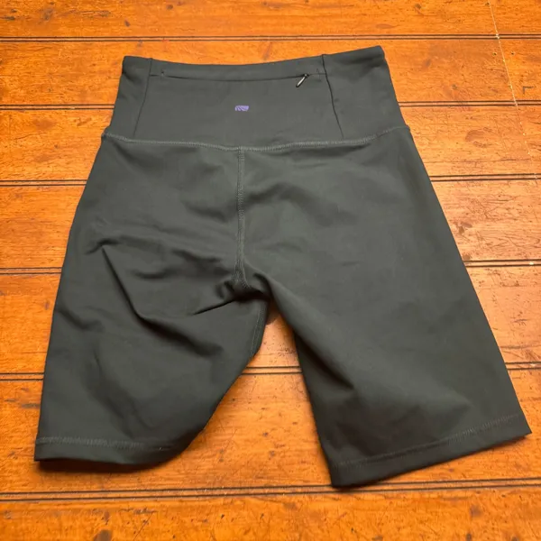 Cycle House by Marika High Waisted Biker Shorts Women's Size S‎ Dark Green - Image 4