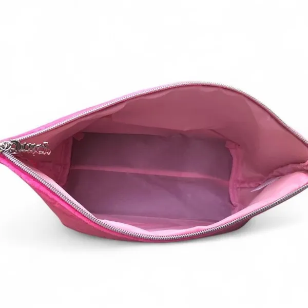 NWOT Juicy Couture Makeup Bag Velour Pink - Image 10
