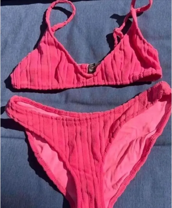 Triangl pink bikini - Image 2