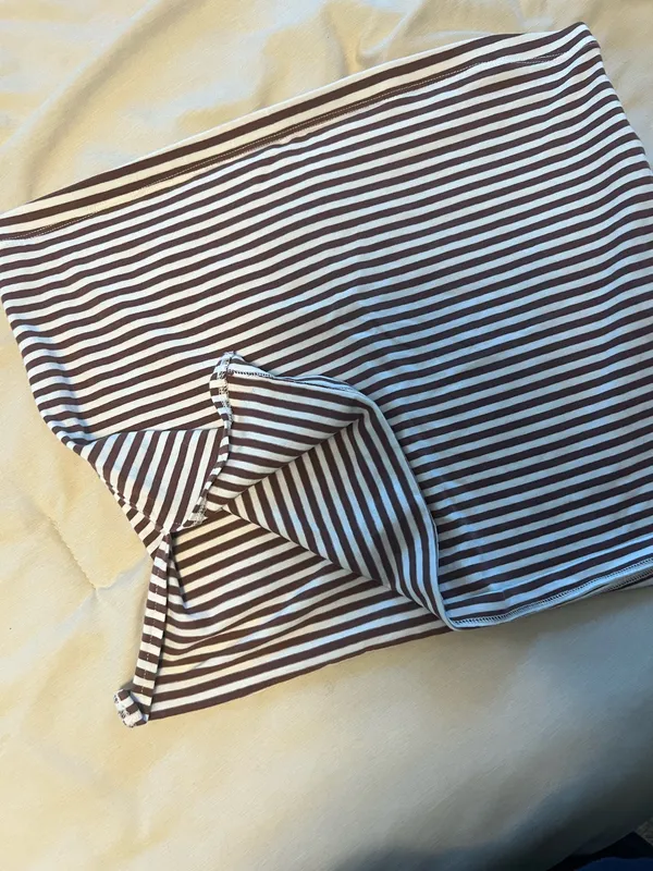 American Eagle Striped Tube Top - Image 2
