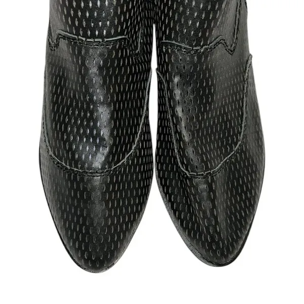 Kelsi Dagger Black Alaska Perforated Zip Ankle Booties(Size 8) - Image 5