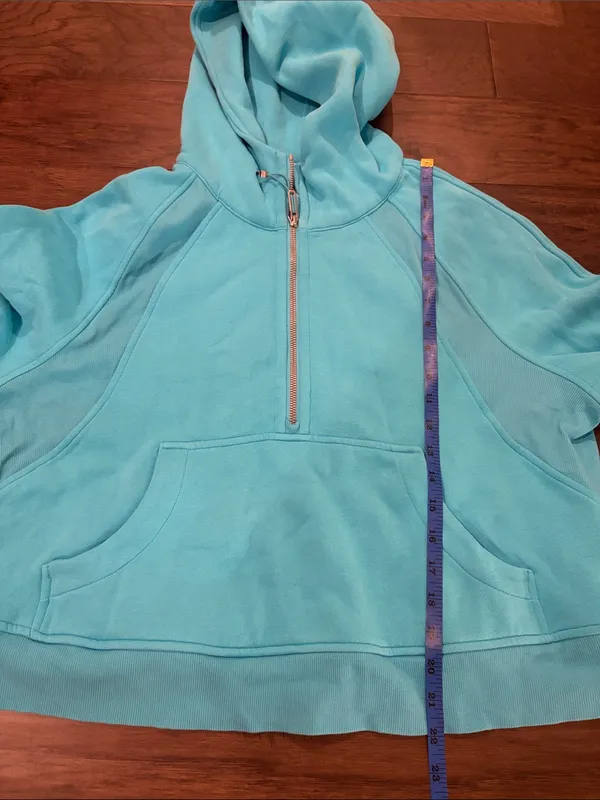 Lululemon Oversized Half Zip Scuba Hoodie Sz M/L - Image 10