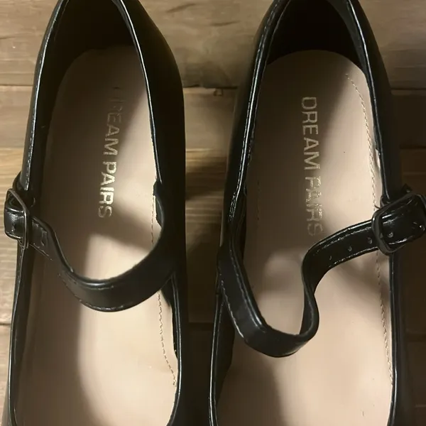 Dream Paris Women's Classic Round Toe Mary Jane Pumps, Close Toe, Low Platform - Image 4