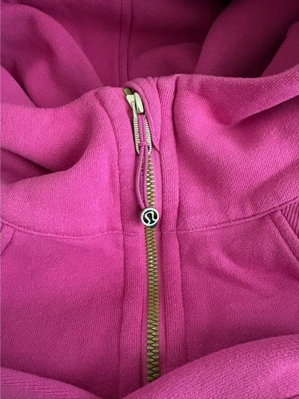 Lululemon Full-Zip Scuba Hot Pink  - Image 5