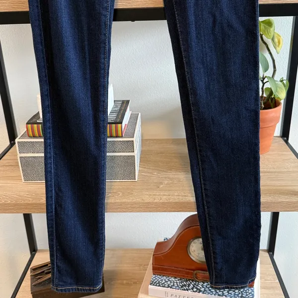 AG Adriano Goldschmied "The Legging" Super Skinny Dark Wash Jeans, 25 - Image 3