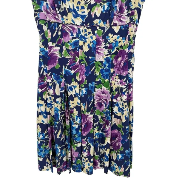 Lauren Ralph Lauren Women’s Floral Fit & Flare Dress‎ Size 14 Old Money Feminine - Image 7