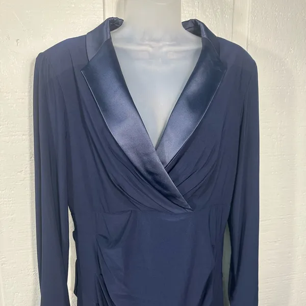 Adrianna Papell Women's Blue Dress Size… - Image 5