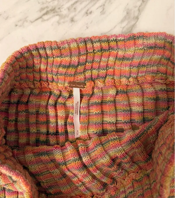 Free People Ribbed Maxi Sweater Skirt - Image 4