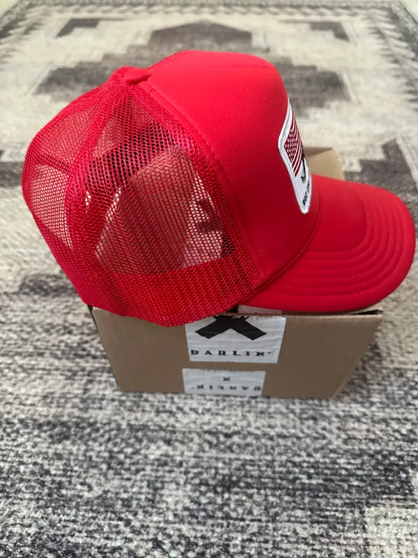 Darlin’ Trucker Hat Red - Image 5