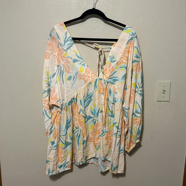 Jen’s Pirate Booty Shenandoah Tunic Dress In Aloha Shell Size‎ Small - Image 5