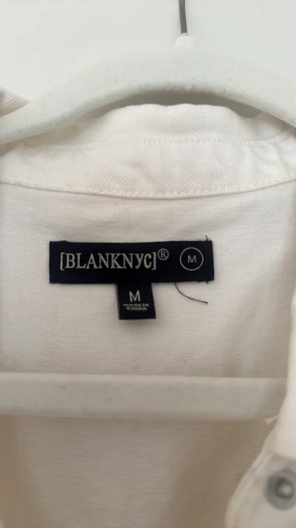 BLANKNYC Romper Denim White - Image 2