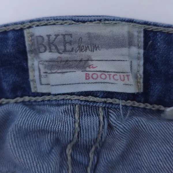 BKE Buckle‎ Denim Jeans Womens 28R (29x30) Stella Bootcut Low Rise Medium Wash - Image 6