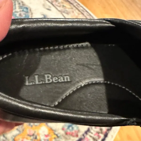L.L. Bean Clog Women's Black Leather Professional Mules 8 - Image 8