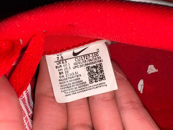 Red Nike Dunk Low - Image 3