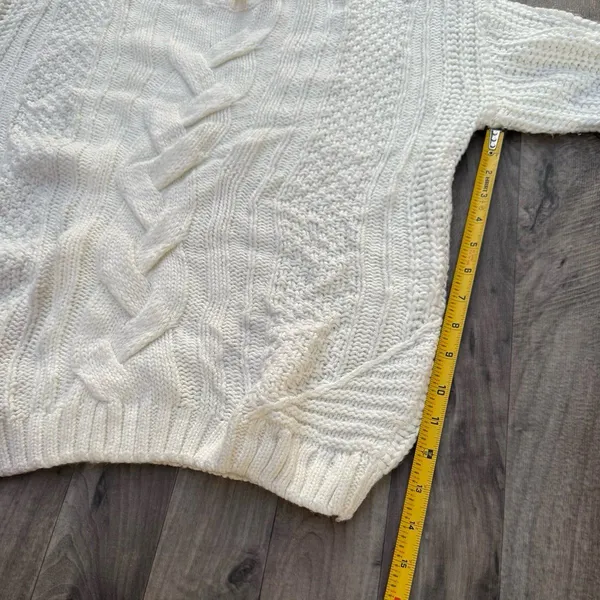 Ashley cableknit chunky oversized sweater - Image 3