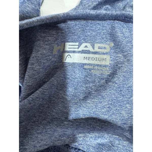 HEAD Medium Blue Tank Top Women's Racerback Athletic Yoga‎ - Image 4