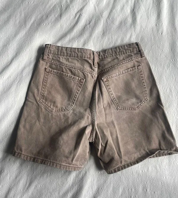 High Rise Denim Shorts Size 8 - Image 2
